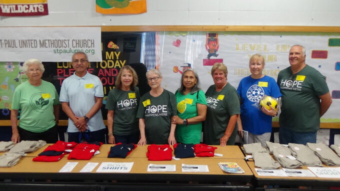 back to school volunteers