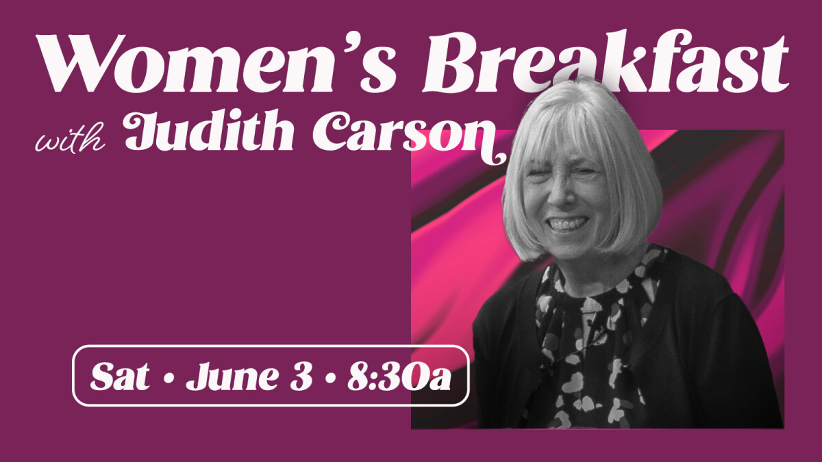 Women’s Breakfast with Judith Carson