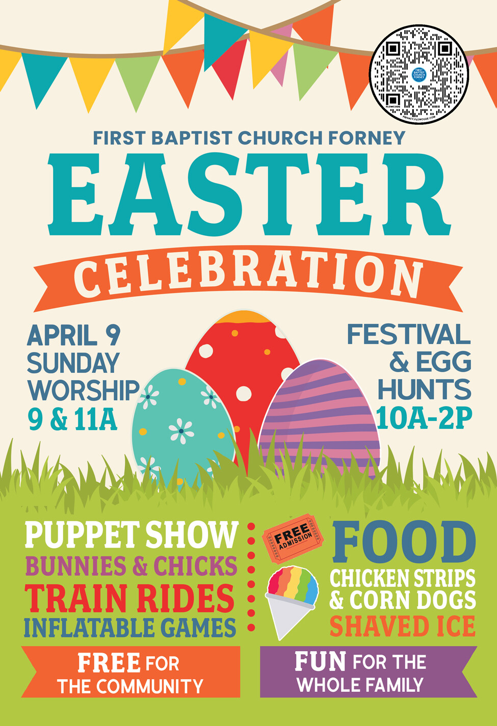Easter Festival and Egg Hunts