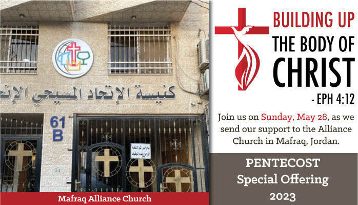 Pentecost Sunday Special Offering