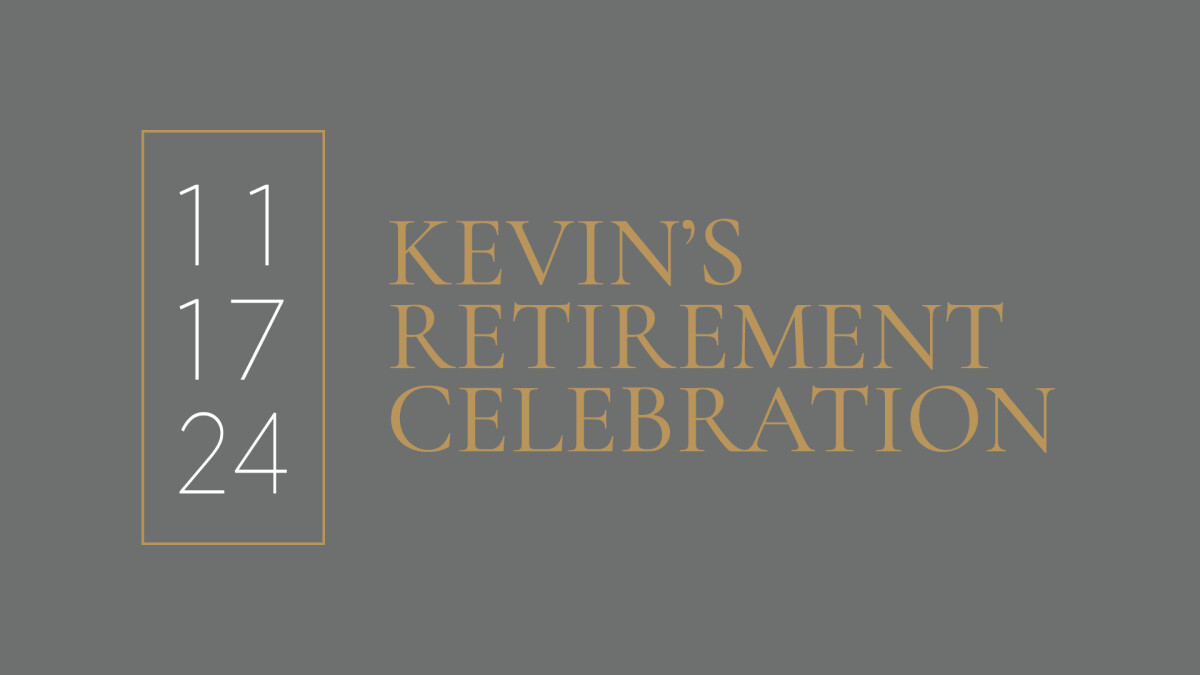 Kevin's Retirement Celebration