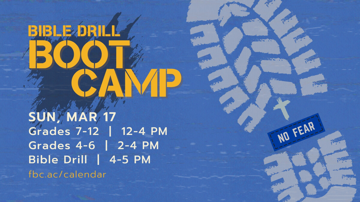 Bible Drill Boot Camp Grades 7-12
