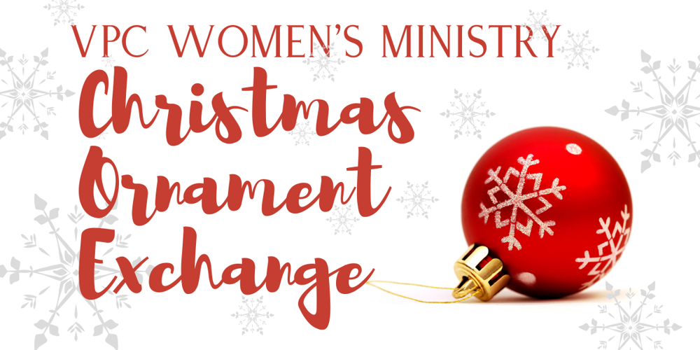 Women's Ministry Ornament Exchange