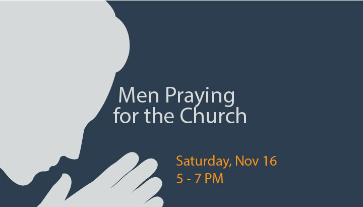 Men Praying for the Church