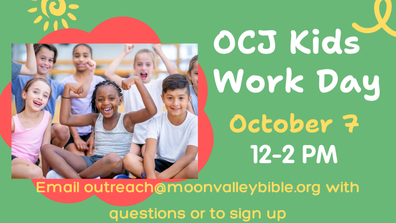 OCJ Kids Work Day