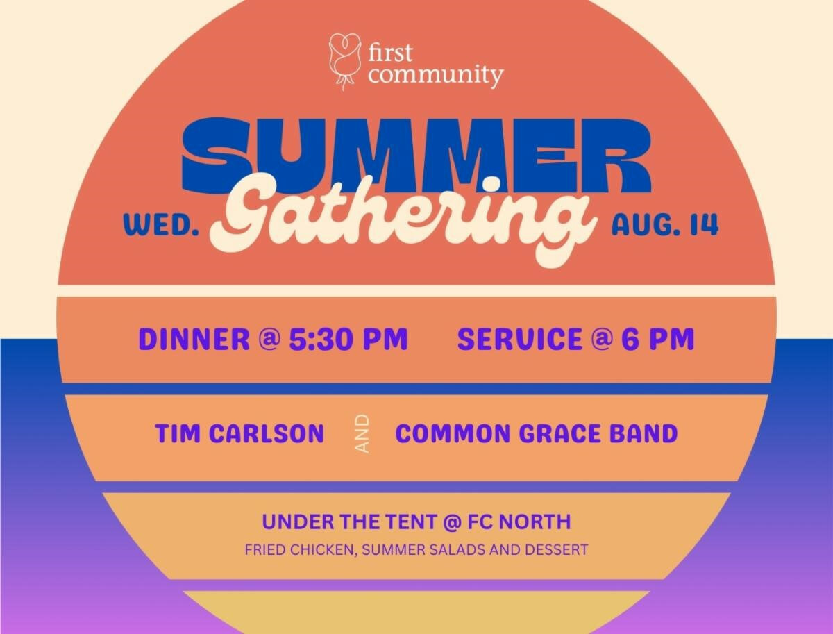 Summer Gathering Under the Tent