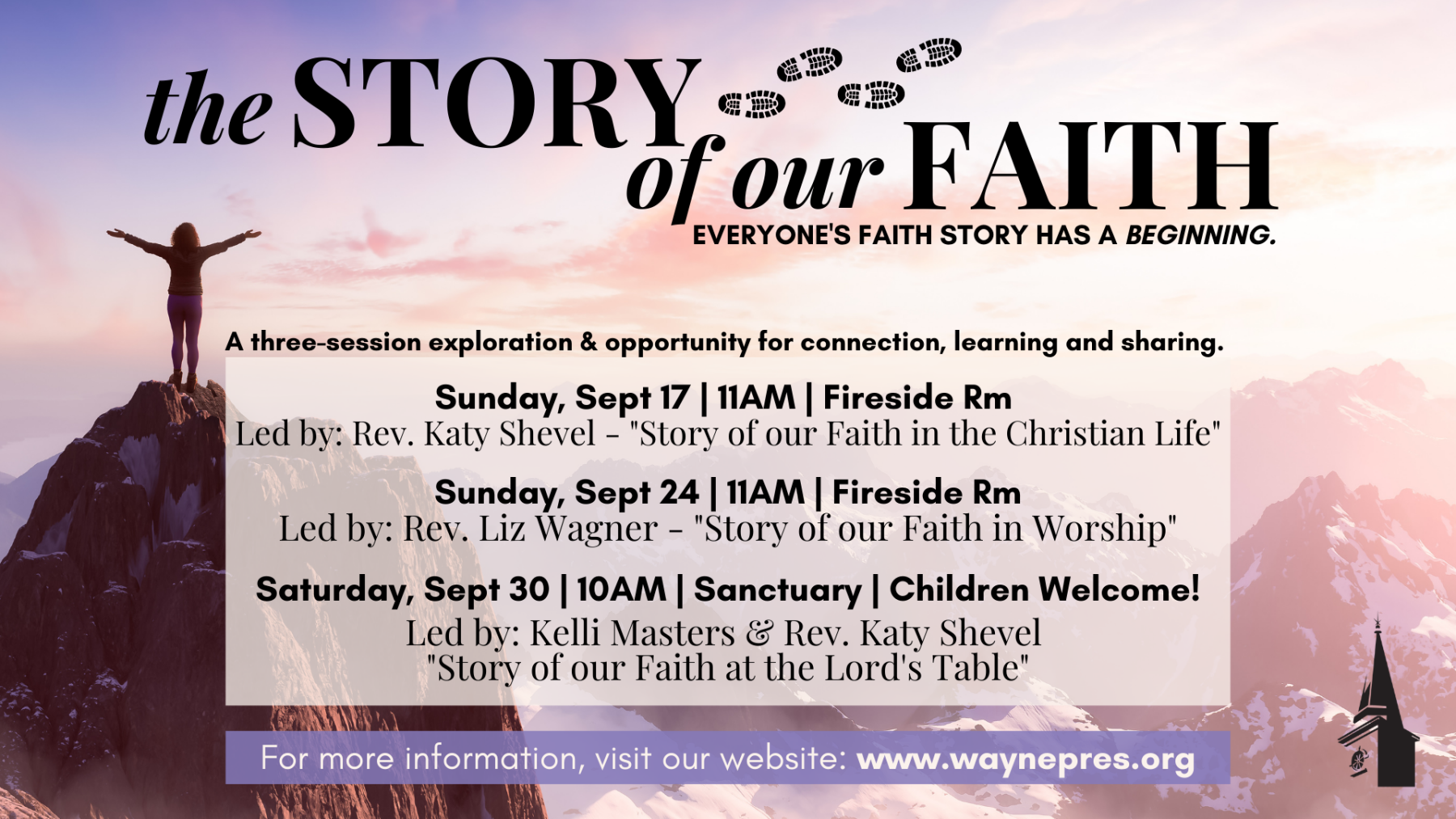 Story of our Faith #2 - In Worship with Rev. Liz