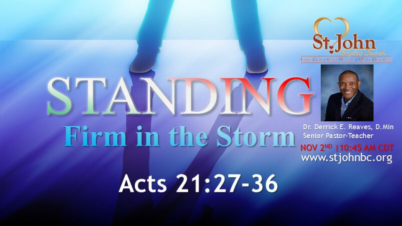 Standing Firm in the Storm