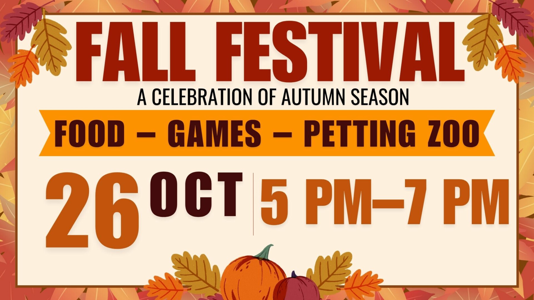 Fall Festival & Chili Cook off