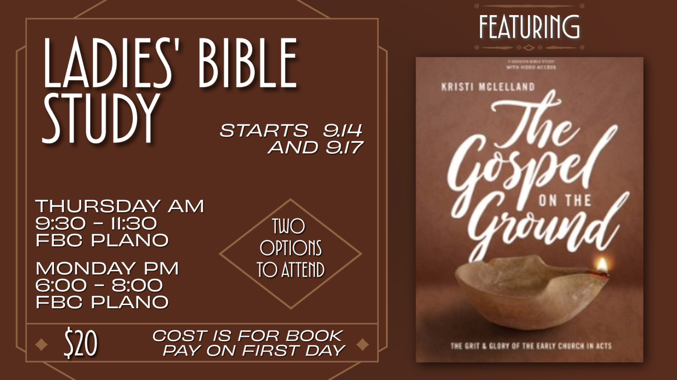 Ladies' Bible Study - Thursday Mornings