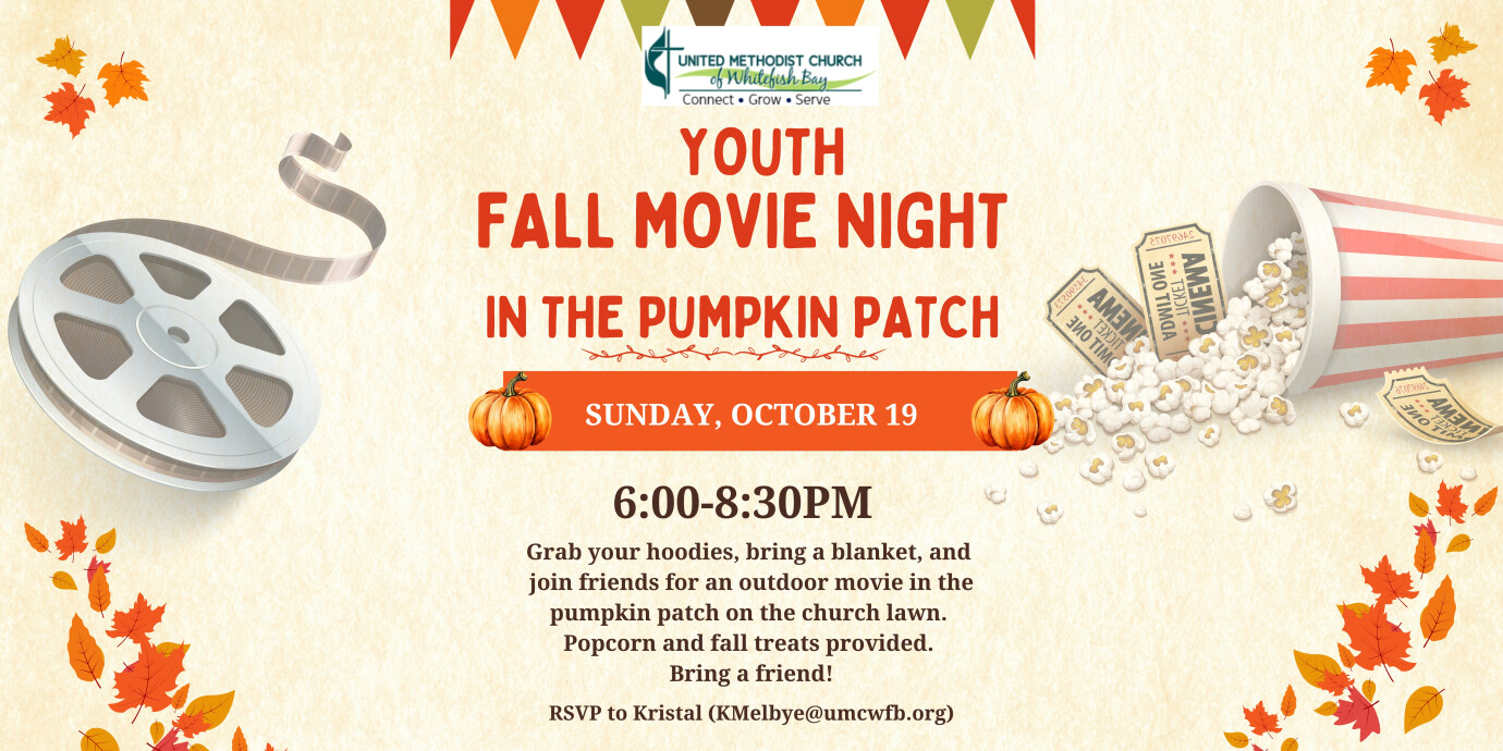 Youth Fall Outdoor Movie Night in the Pumpkin Patch 
