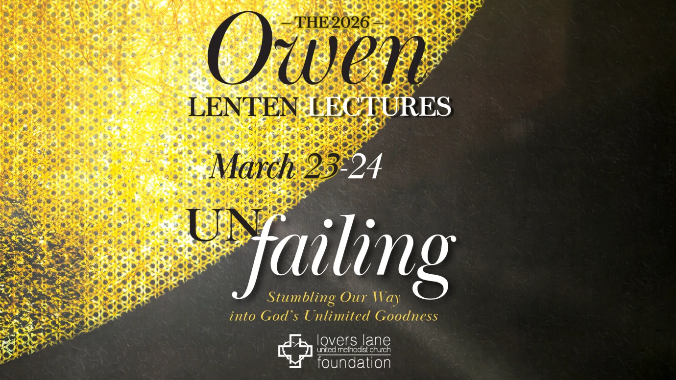 Owen Lecture Series featuring Rev. Dr. Shane Stanford