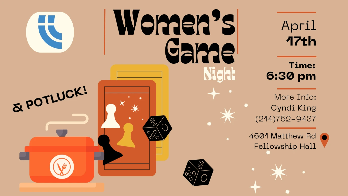 Women's Game Night and Potluck