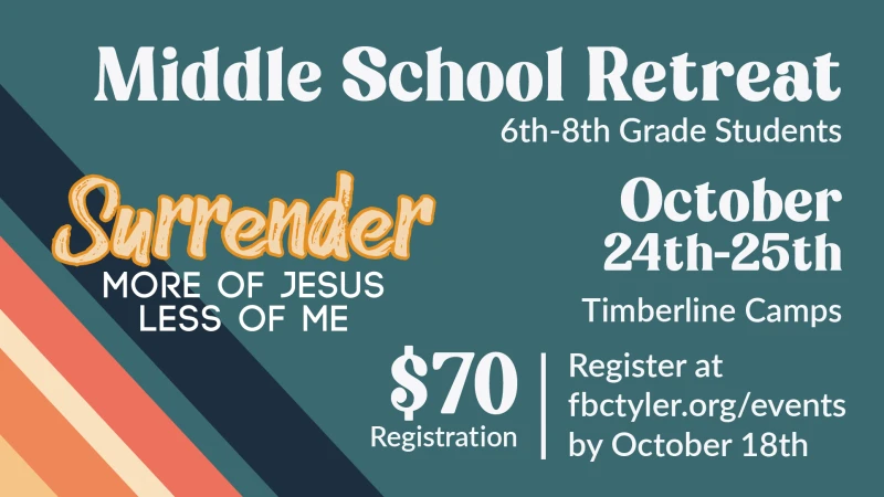 Middle School Retreat