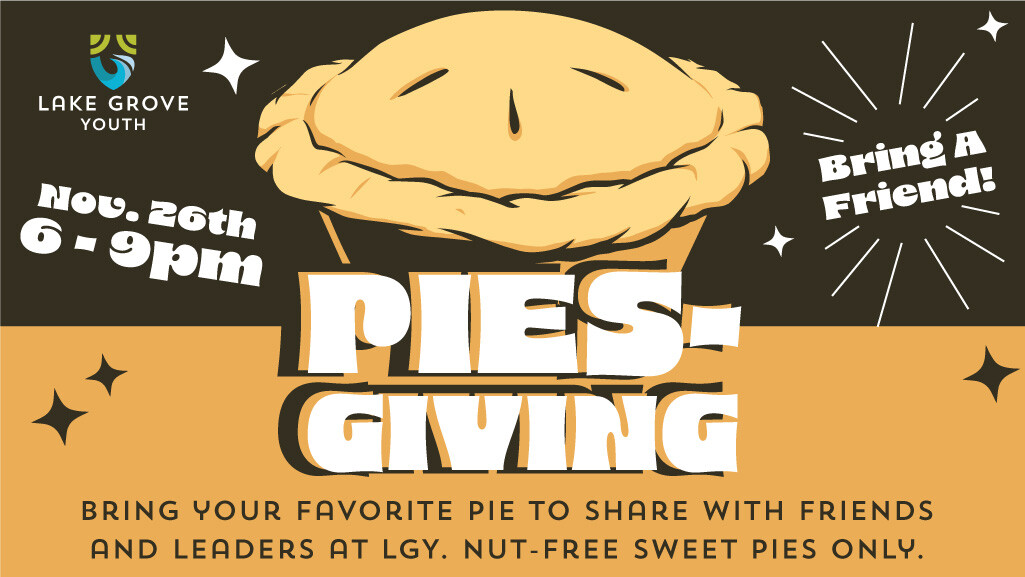 Lake Grove Youth “Pies-Giving