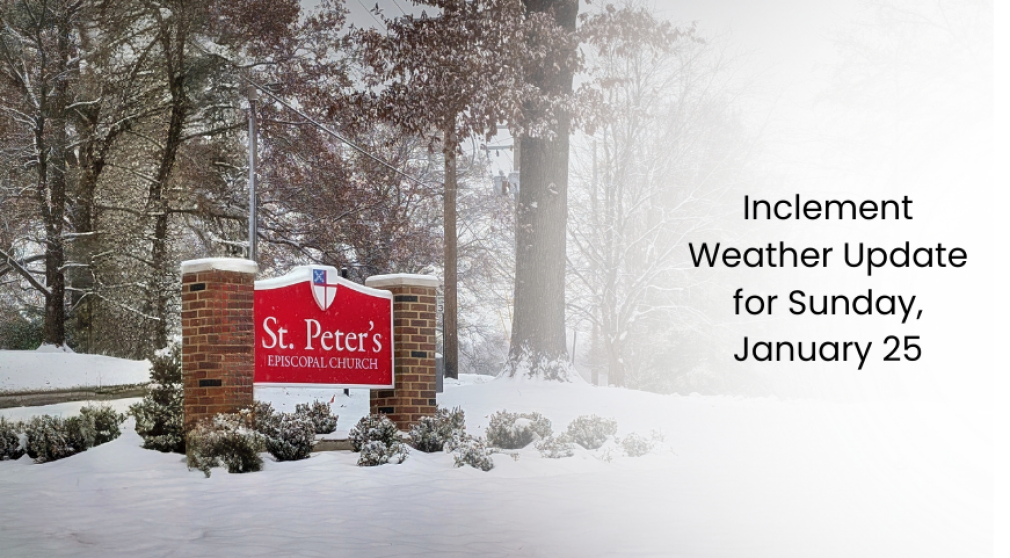 Inclement Weather Update for Sunday, January 25