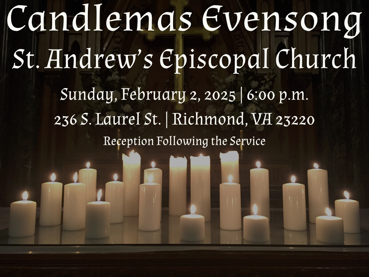 6:00 p .m. -  Candlemas Evensong