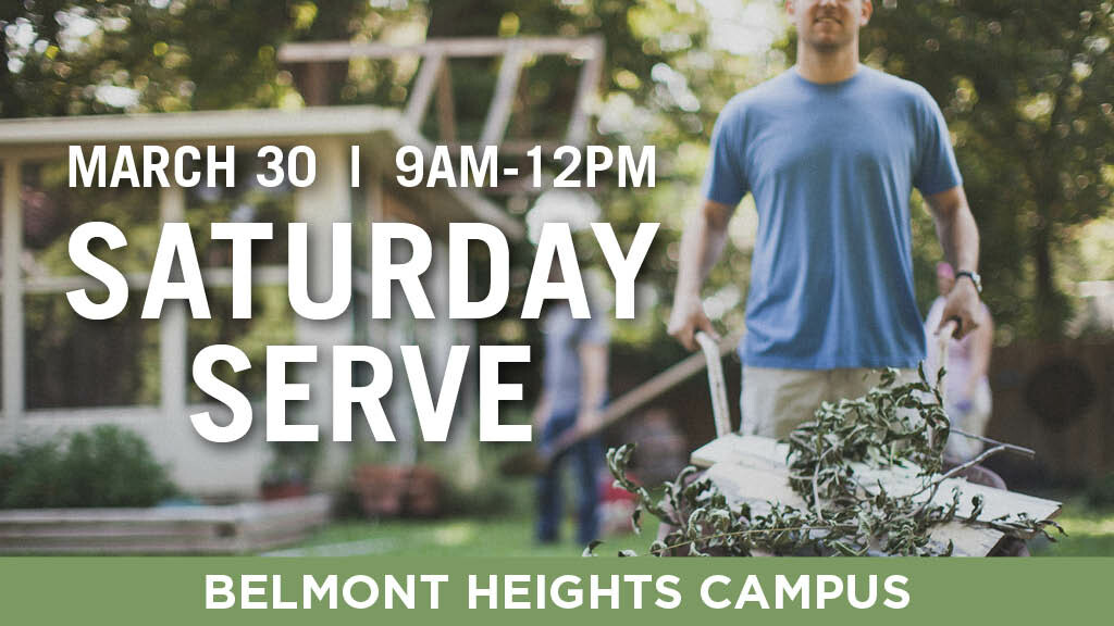 Saturday Serve - Belmont Heights
