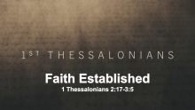 Faith Established