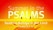 Seeking Refuge in the Lord