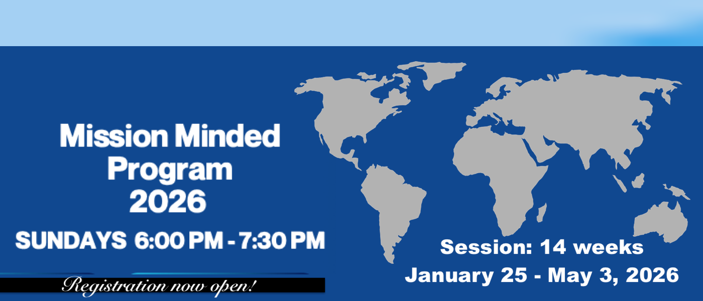 Mission Minded Program 2026