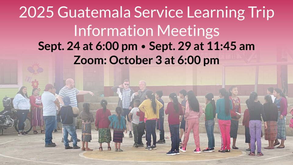 Guatemala Information Meeting 2/3