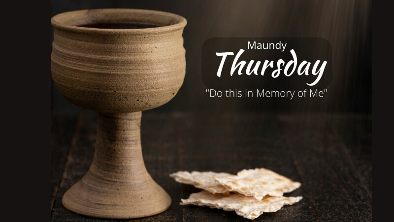 Maundy Thursday Worship (6:30pm) – Onsite & Live Streamed!