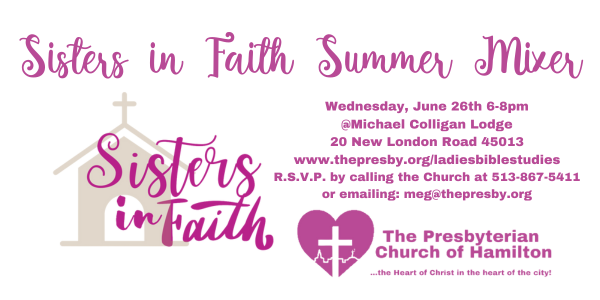 Sisters in Faith Summer Mixer