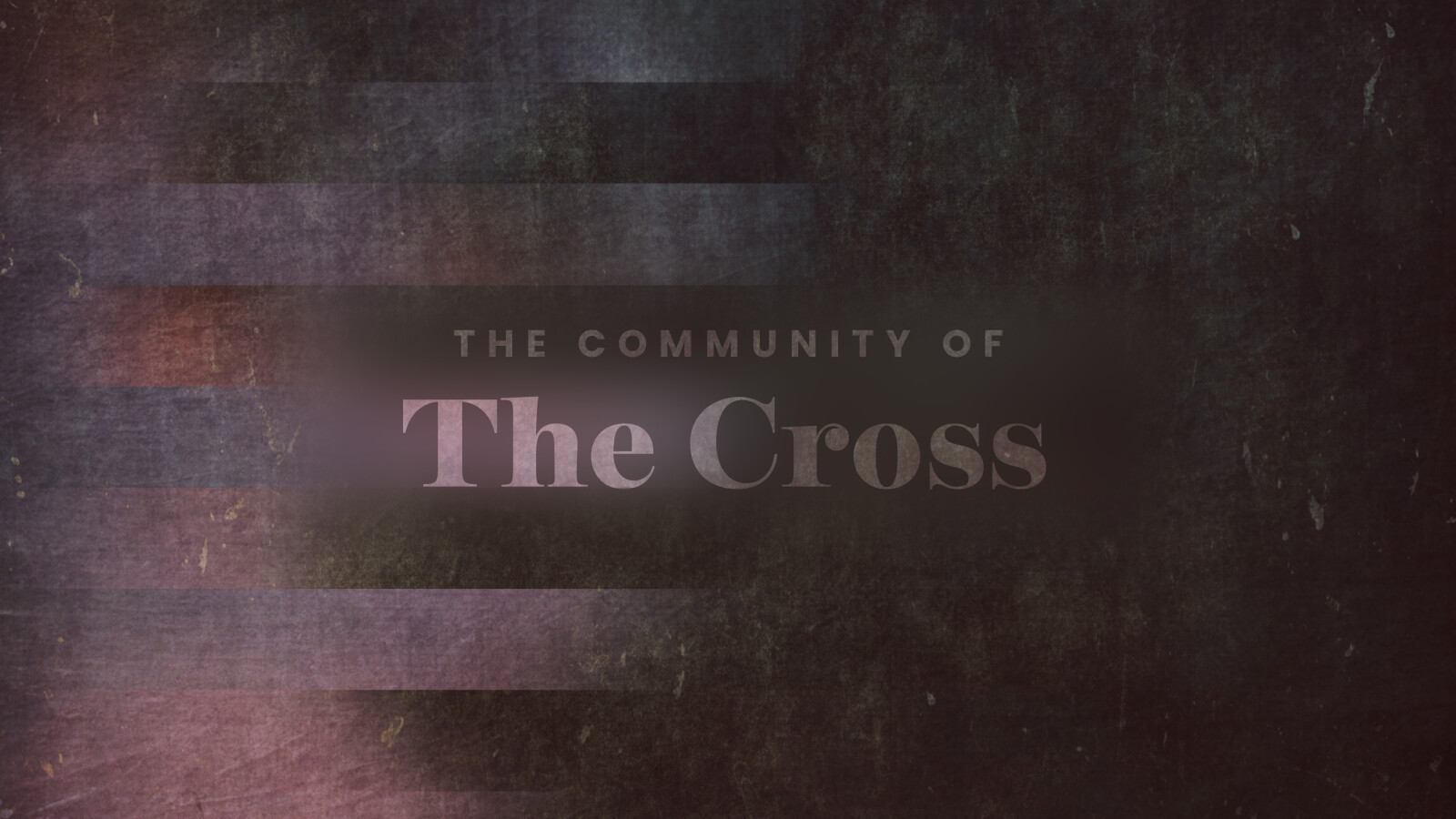 The Community of the Cross