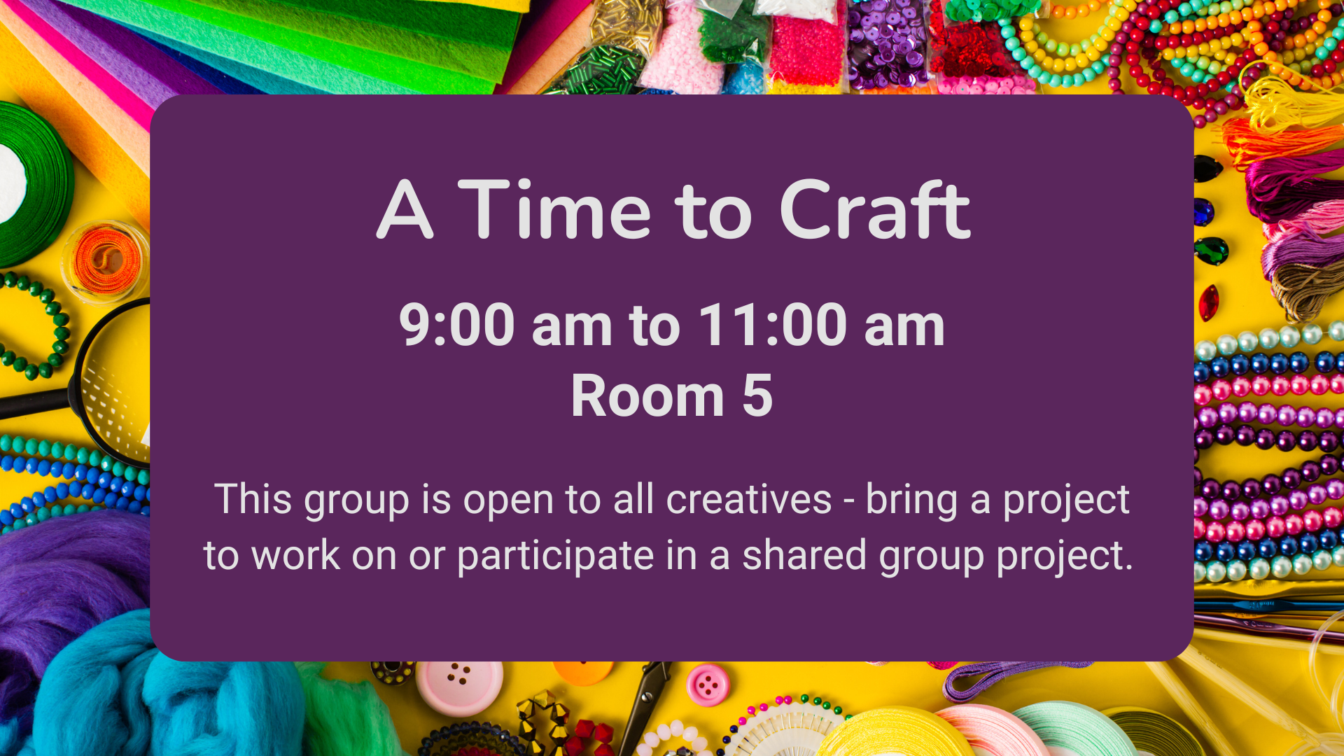 Image for A Time to Craft