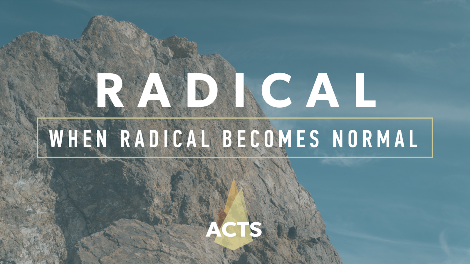 Radical: When Radical Becomes Normal