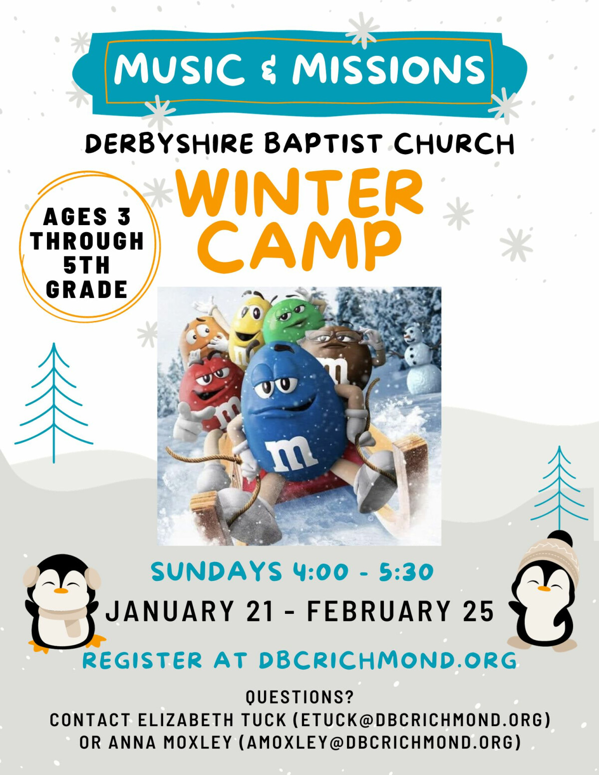 Music and Missions Camp Winter 2024