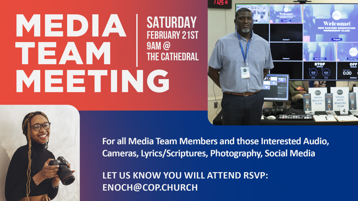 Media Team Interest Meeting