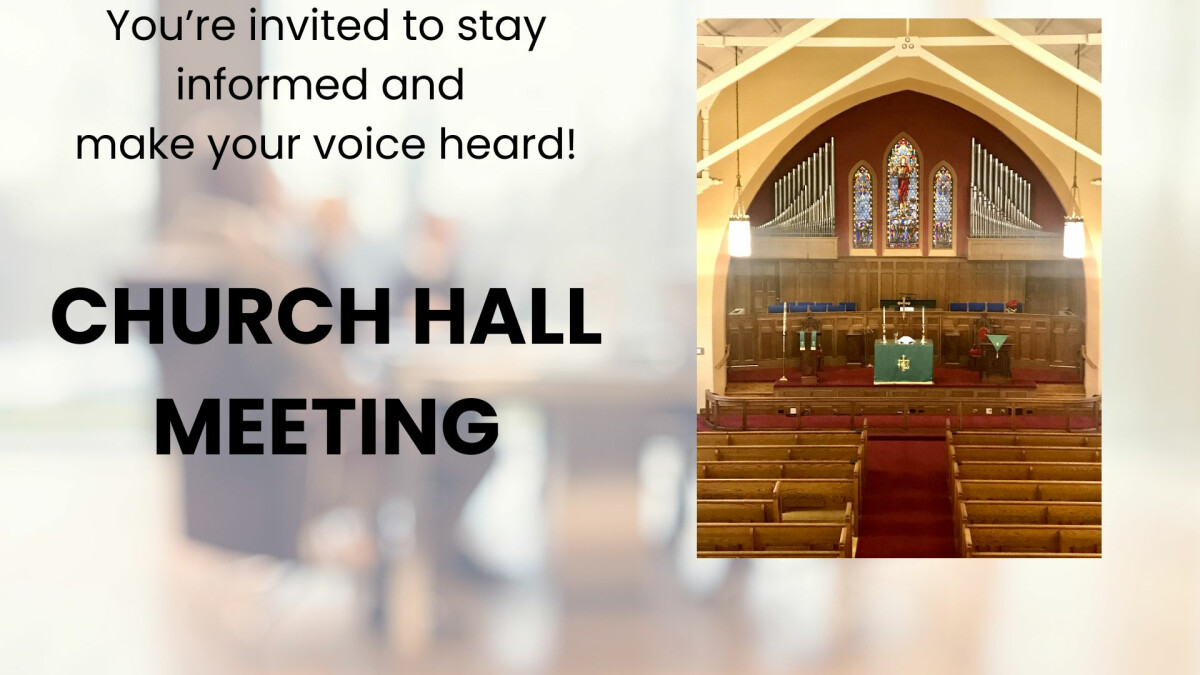Church Town Hall Meeting