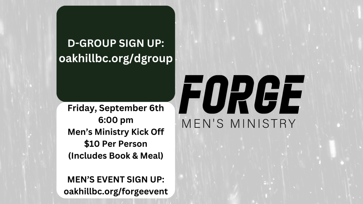 Men's Ministry D-Groups & Kick Off Dinner