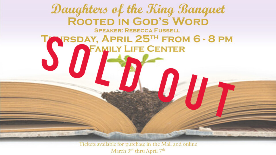 Daughters of the King Banquet
