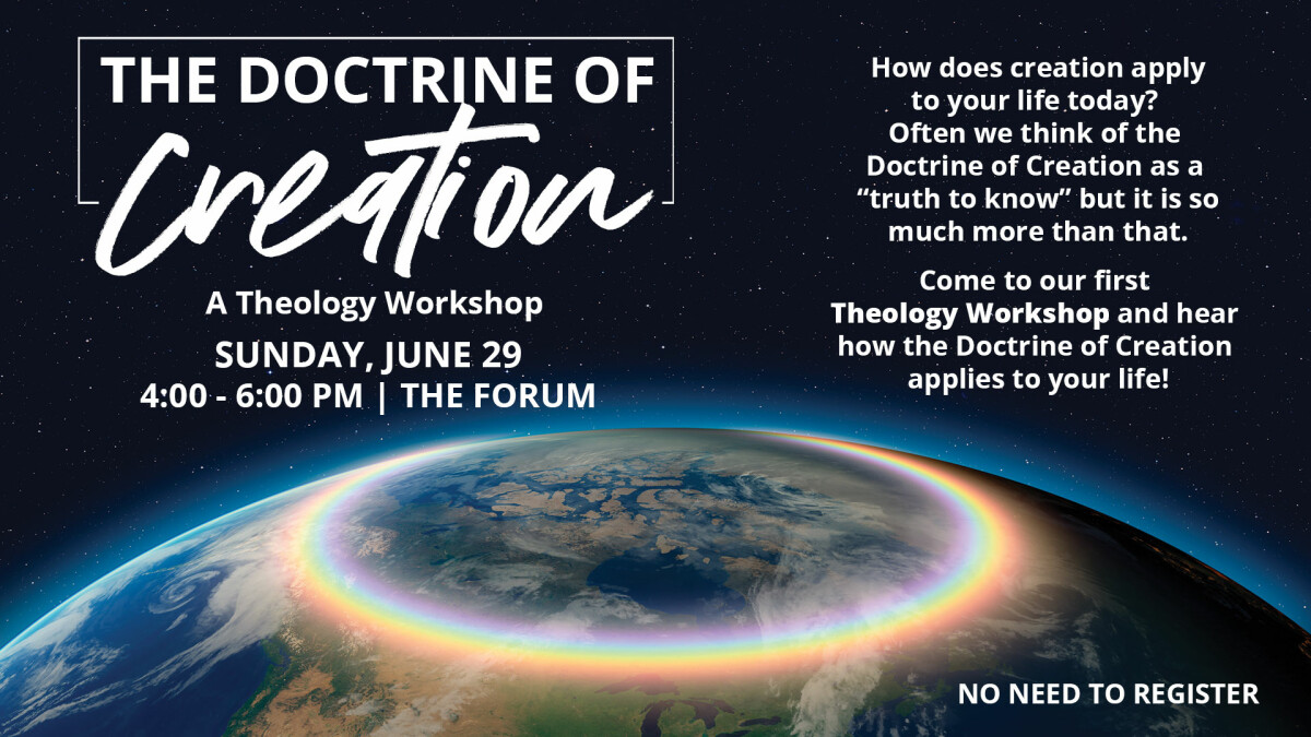 Theology Workshop on Creation