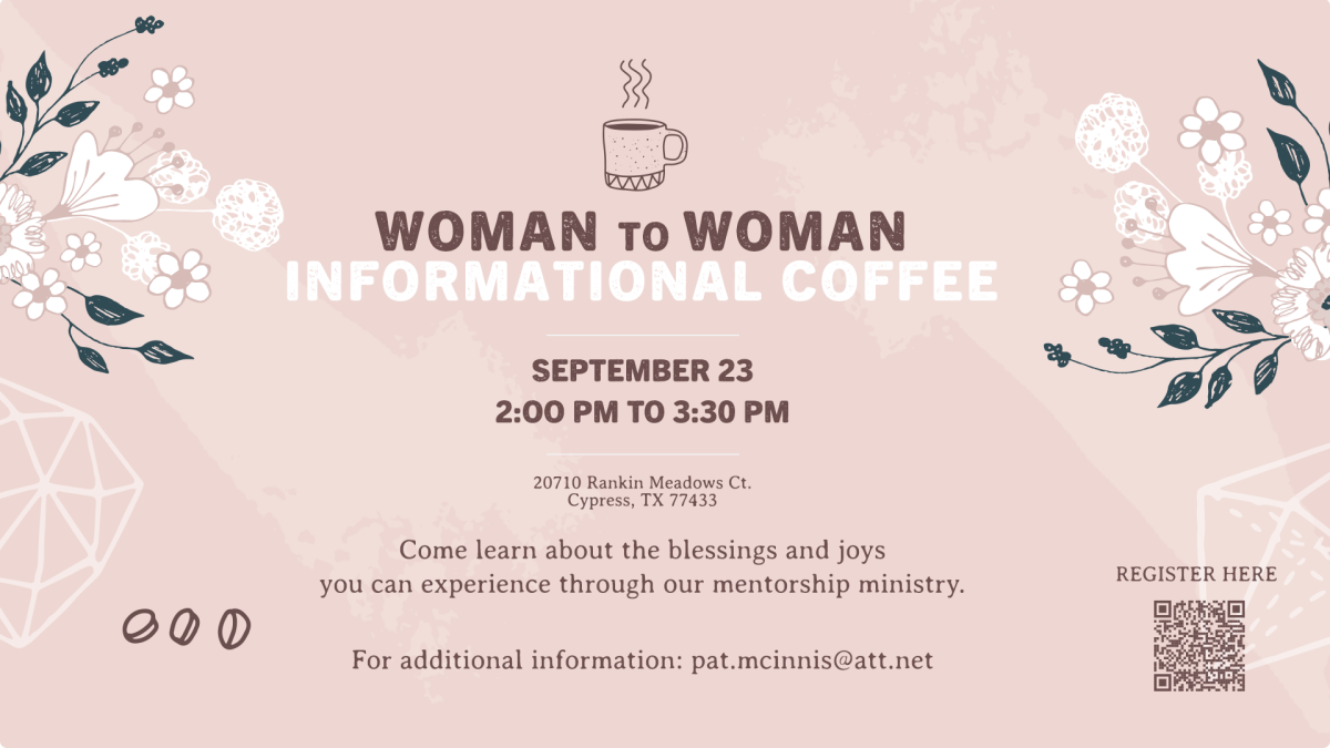Woman to Woman Informational Coffee