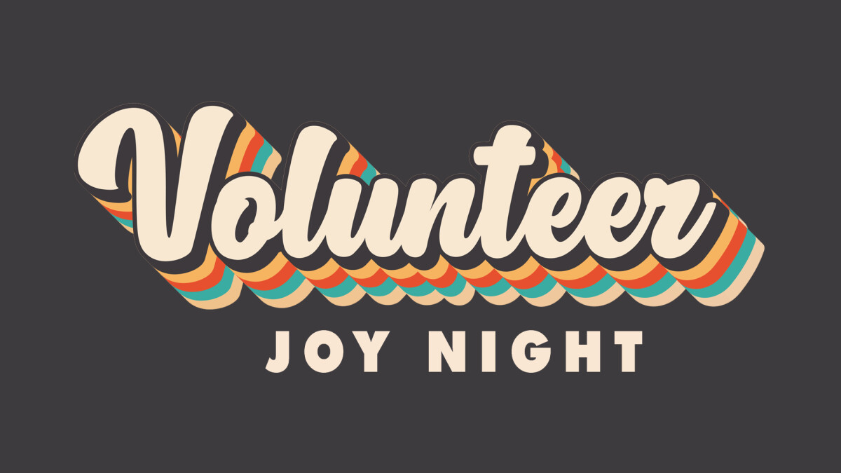 Volunteer JOY Night Celebration