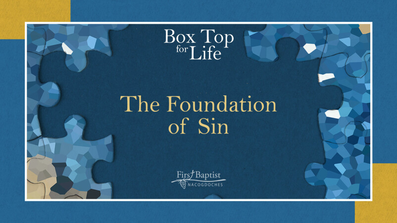 The Foundation of Sin