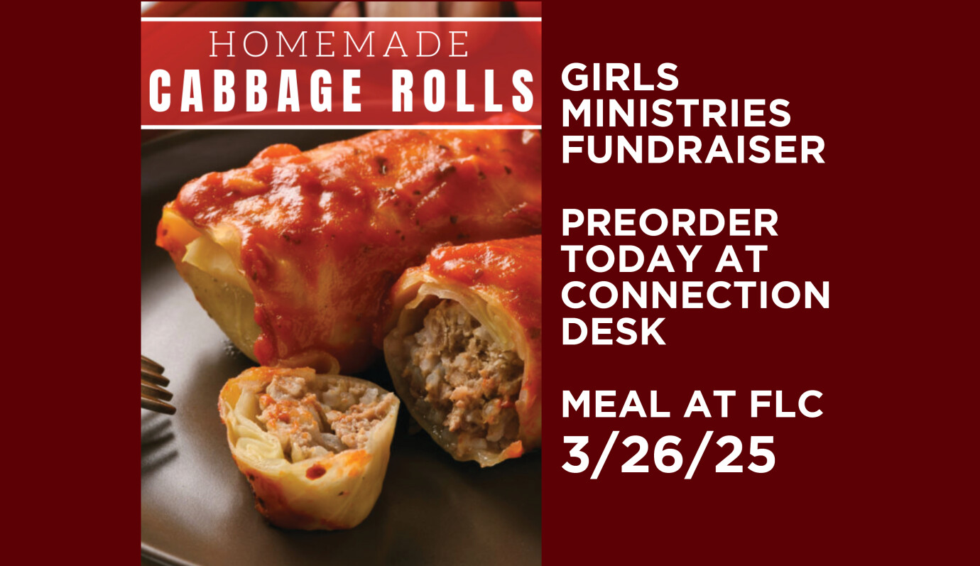 Girls Ministries Cabbage Roll Dinner 