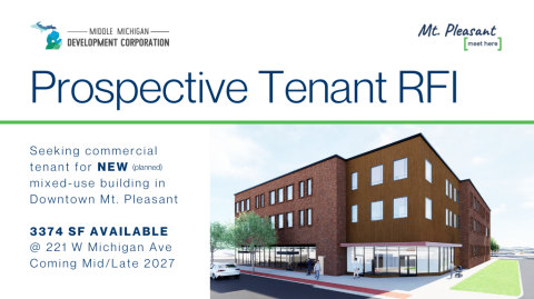 New Request for Information (RFI) - Downtown Mt. Pleasant Commercial Opportunity 