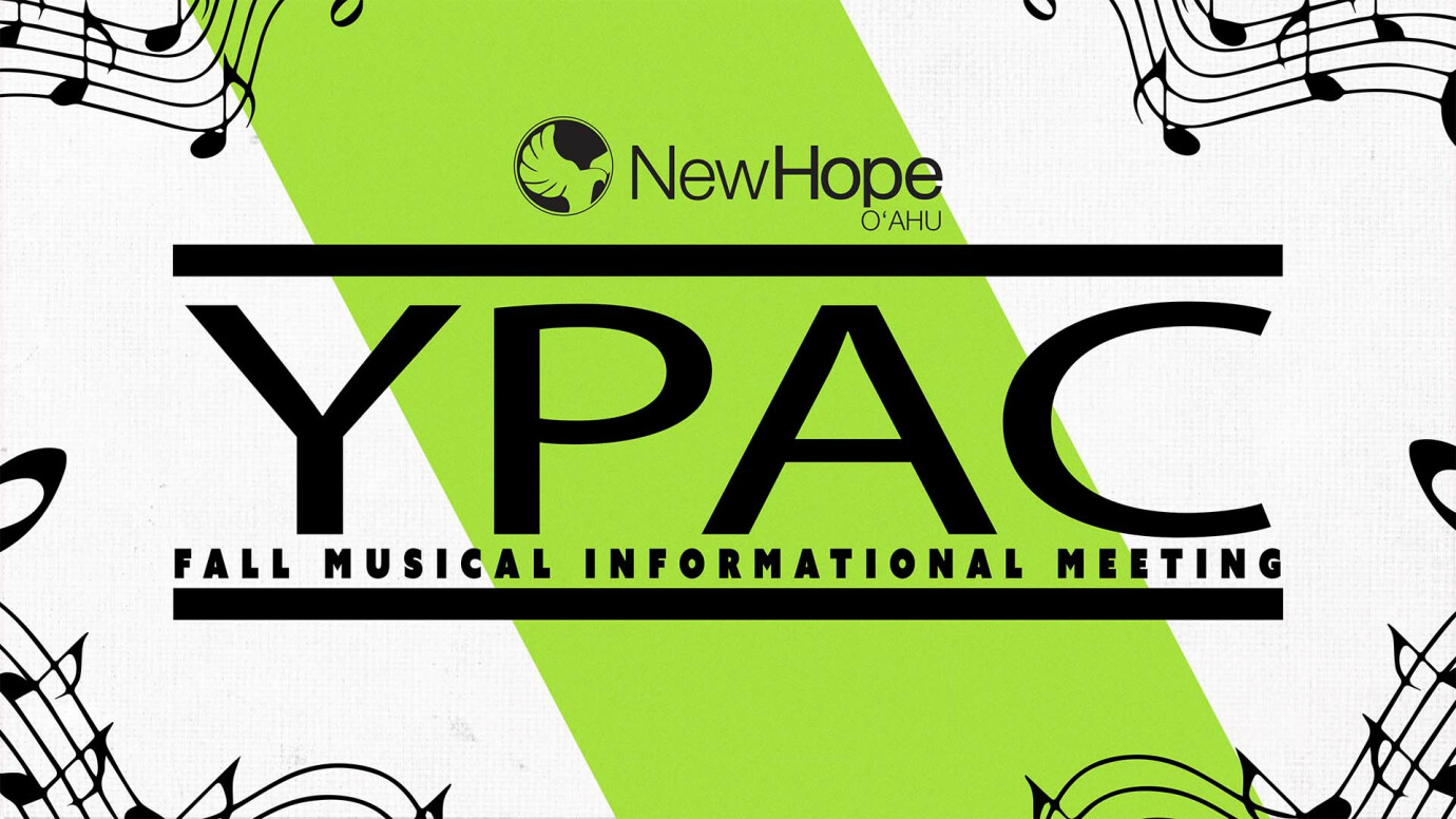 YPAC - Fall Musical Informational Meeting