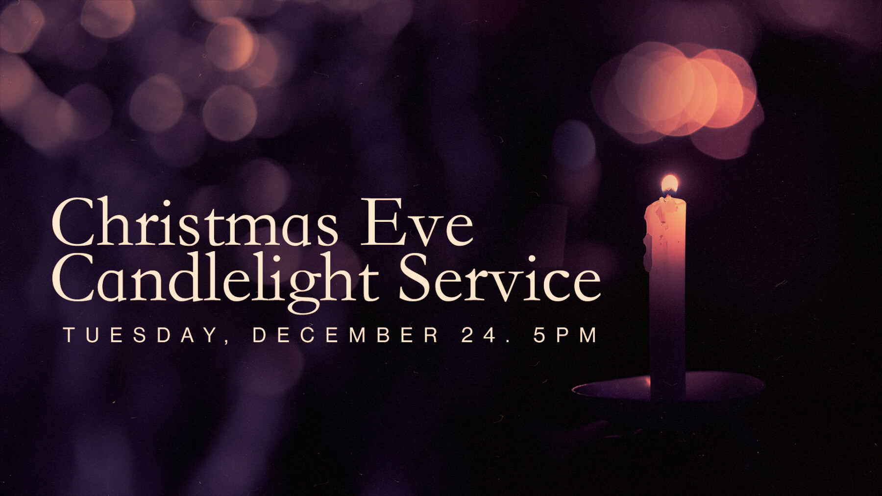 Christmas Eve Candlelight Service