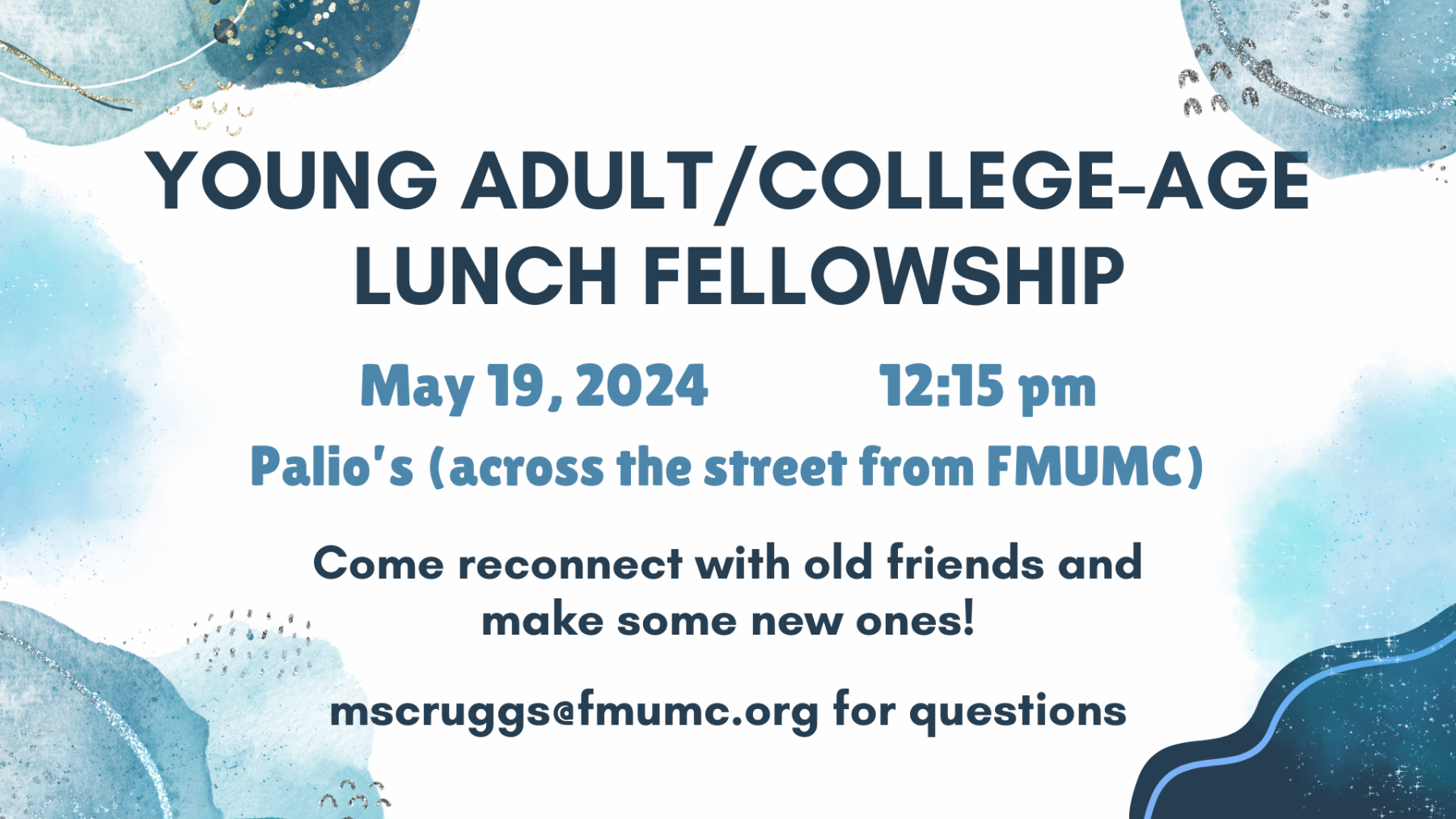 Young Adult/College Age Lunch