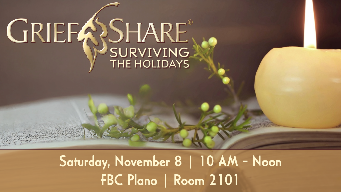 GriefShare: Surviving the Holidays
