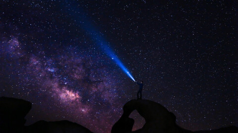 Dark Enough to See the Stars 