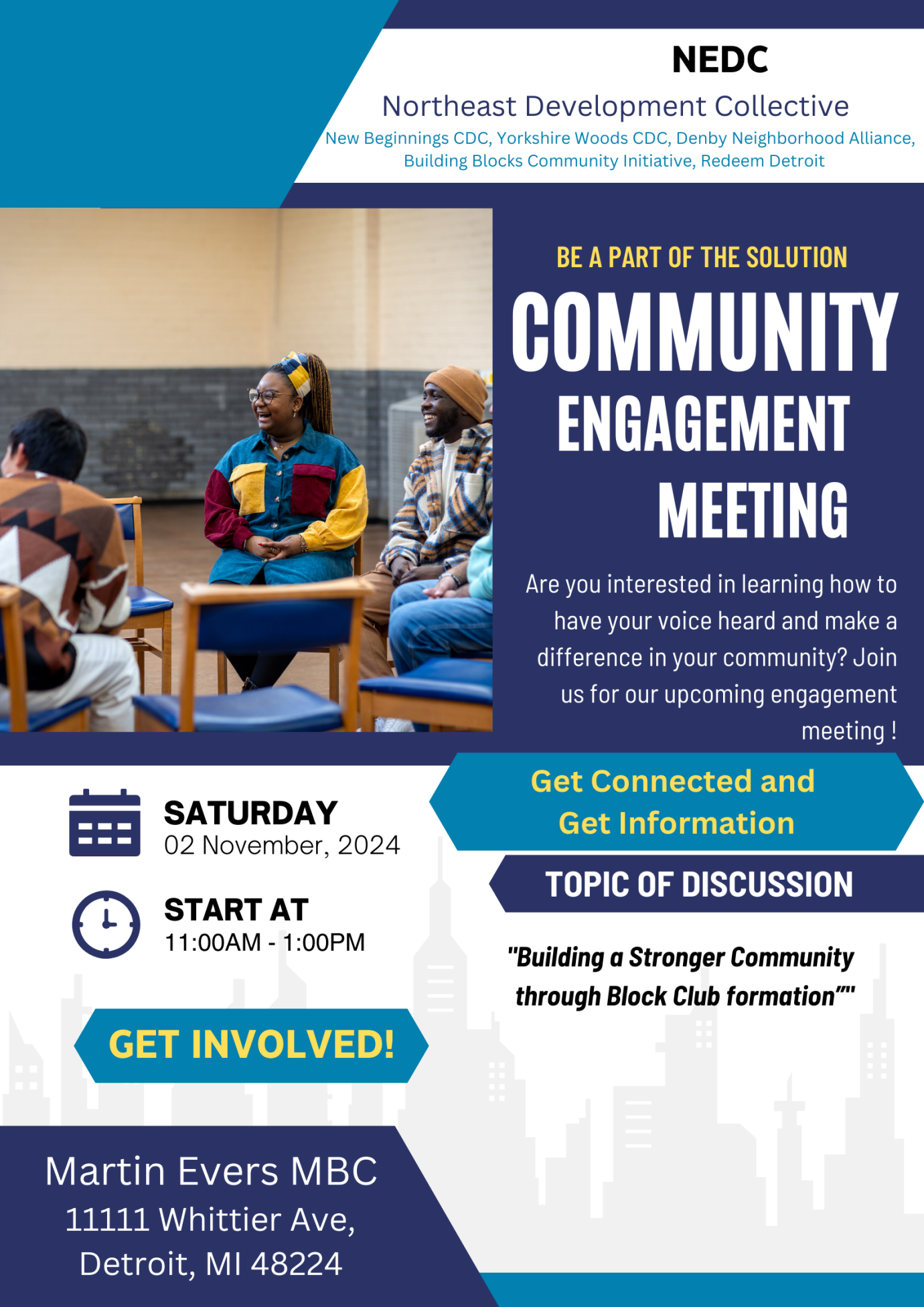 Monthly Community Engagement Meeting 