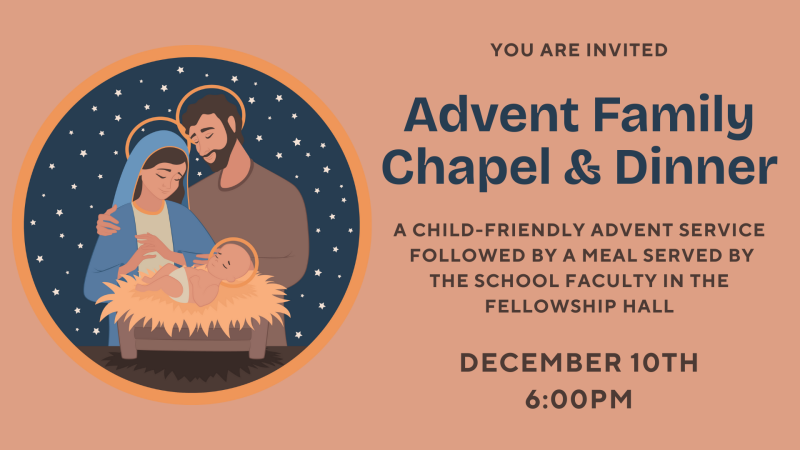 Advent Family Chapel & Dinner