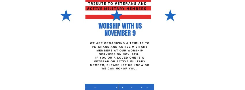 Worship Service Honoring Veterans